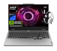 Lenovo LOQ 15 Laptop para juegos, NVIDIA GeForce RTX 5050, pantalla IPS LCD de 15.6 pulgadas FHD 144Hz, Intel Core i5-13450HX, 32GB DDR5 RAM, 1TB SSD, Wi-Fi 6, RJ-45, Win 11 Pro, Luna Grey, con