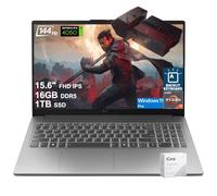 Lenovo LOQ AI Gaming Laptop 15.6 pulgadas FHD 144Hz IPS (100% sRGB) AMD 8-core Ryzen 7 170 16GB DDR5 1TB SSD GeForce RTX 4050 Cámara de privacidad retroiluminada Nahimic Tipo-C Win11 Pro ICP accesorio