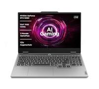 Lenovo LOQ Gaming AI Laptop | 15.6" Full HD 144Hz LCD | RTX 5060 | Ryzen 7 250 | 16GB RAM | 1TB SSD | Win11 | QWERTZ | Luna Gris | Iluminación Blanca | 3 Meses GamePass