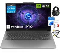 Lenovo LOQ Laptop FHD de 15.6 pulgadas 144Hz FHD, Intel Core i5-12450HX, 32GB DDR5, 1TB NVMe SSD, GeForce RTX 3050, RJ-45, HDMI, USB-C, Wi-Fi 6, KB retroiluminado, con accesorios CyberGeek, Win 11 Pro