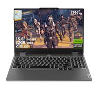 Lenovo LOQ Laptop para juegos | 15.6 pulgadas FHD IPS 144Hz (100% sRGB G-SYNC) | AMD Ryzen 5 7235HS | 32GB DDR5 2TB SSD | NVIDIA GeForce RTX 4050 6GB | Cámara de privacidad Wi-Fi 6 retroiluminada