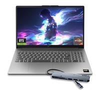 Lenovo LOQ Pro 15 AI Gaming Laptop con Copilot, 39.6 cm FHD 144Hz, AMD Ryzen 7 7435HS, GeForce RTX 4070, 64GB DDR5 RAM, 4TB SSD, KB retroiluminado, paquete con radiador plegable PCO, enfriador para