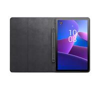 Lenovo - M10 Plus (3rd Gen) Folio Case (US) - 10-Inch - Convertible Folio Stand - Built-in Pen Pouch - Sleep/Wake Function - Grey (Pen Sold Separately)
