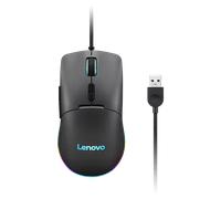Lenovo Ratón Gaming M210 RGB — 7 botones, luz RGB 3 zonas, 8000 PPP, 300 IPS, 35 G, 1000 Hz — Negro