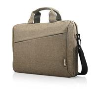 Lenovo Maletín Casual T210 16”, Maletin fino con bandolera, tejido resistente contra la lluvia, bolsillos organizados para accesorios y documentos - Verde