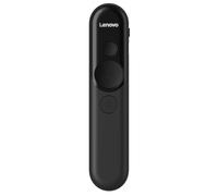 Lenovo Mando a Distancia Láser Recargable de Presentación (3 Botones, Puntero Láser y Digital, 2,4 GHz, Bluetooth 5.3, Compatible Windows, Mac OS, PowerPoint, Keynote, Google Slide) Negro