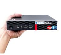 Lenovo Mini PC de escritorio empresarial, procesador AMD, soporte de doble pantalla, Wi-Fi, Bluetooth, puerto USB y Ethernet, Windows 11 Pro, compacto, silencioso, ahorra espacio, con teclado y mouse