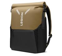 Lenovo - Mochila Gaming Legion 16" GB500 (Resistente al Agua, Compacta, Expandible hasta 25 litros, Bolsillos para Ordenador, Tablet, Botellas de Agua, Correas Ergonómicas) - Negro, Amarillo
