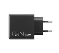 Lenovo Cargador doble USB-C de 65 W GaN negro