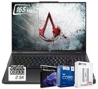 Lenovo Newest Legion 5i Laptop para juegos, 14ª generación Intel 24-Core i9-14900HX, 16" WQXGA (2560x1600) 165Hz, 32GB DDR5 RAM, 1TB SSD, GeForce RTX 4060(TGP 140W), RGB retroiluminado KB, 1080p Web.