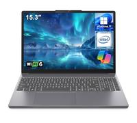 Lenovo Ordenador portátil, 38.1 cm FHD+ IdeaPad Slim 3, Intel 8-Core i5-13420H (hasta 4.6GHz), 24GB DDR5 RAM, 512GB PCIe SSD, teclado numérico, Copilot AI, Microsoft Office 365, Win 11 Home, gris