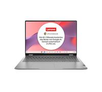 LENOVO Ordenador portátil Convertible Chromebook IdeaPad Flex 3, Pantalla Full HD de 15,6 Pulgadas, Intel Celeron N4500, 8 GB de RAM, 128 GB eMMC, gráficos Intel UHD, Chrome OS | QWERTZ | Gris | 3