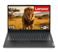 Lenovo Ordenador portátil de 15.6 pulgadas 2026 con Office 365 Hogar y Negocios • 8 GB de RAM • SSD PCIe de 256 GB • Intel Core • Wi-Fi 6 • Almacenamiento HDD de 500 GB • Batería de 11 HR • Carga