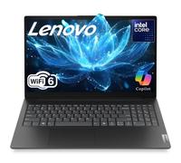 Lenovo Ordenador portátil de 15.6 pulgadas 2026 con Office 365 Hogar y Negocios • 8 GB de RAM • SSD PCIe de 256 GB • Intel Core • Wi-Fi 6 • Almacenamiento HDD de 500 GB • Batería de 11 HR • Carga
