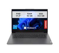 Lenovo - Ordenador portátil de 17,3 pulgadas V17 Gen 4 i, ordenador portátil profesional Windows 11 Pro, Intel Core i5-13420H, RAM 16 GB DDR4, 512 GB SSD NVMe - Ordenador gráfico Intel UHD, ordenador