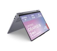 Lenovo Ordenador portátil IdeaPad 5 2 en 1, pantalla WUXGA de 16 pulgadas, Intel Core Ultra 5, 16 GB de RAM, 512 GB SSD | Intel Graphics | Windows 11 Home | QWERTZ | Luna Grey | 3 meses Premium Care
