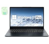 Lenovo Ordenador portátil IdeaPad Business FHD de 15.6 pulgadas, Intel Core i5, Windows 11 Pro con Microsoft Office Lifetime Suite, auriculares PLUSERA, azul (Intel Core i5, 12 GB de RAM | SSD de 512