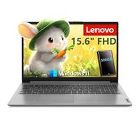 Lenovo Ordenador portátil para el hogar y la oficina con Lifetime Office 365, pantalla FHD de 15.6 pulgadas, 8 GB de RAM, 756 GB de almacenamiento (SSD de 256 GB + 500 GB de ext), Intel Dual-Core