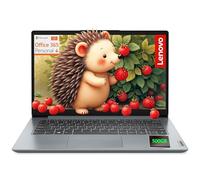 Lenovo Ordenador portátil ultraportátil para estudiantes, pantalla FHD de 15.6 pulgadas, 16 GB de RAM, SSD de 512 GB, disco duro externo de 500 GB, Lifetime Office 365, Intel Dual-Core, WiFi 6