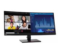 Lenovo ThinkVision P34w-20 LED display 86,7 cm (34.1") 3440 x 1440 Pixeles Wide Quad HD Negro