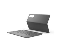 Lenovo Pack Teclado Tablet Yoga Tab (Conexión Instantánea Pogo-Pin, Entrada Inteligente con IA, Trackpad Multigestual, 12 Teclas de Función Intuitivas) Incluye Teclado + Tapa Trasera - Gris Luna