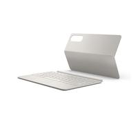 Lenovo Pack Teclado Tablet Yoga Tab (Conexión Instantánea Pogo-Pin, Entrada Inteligente con IA, Trackpad Multigestual, 12 Teclas de Función Intuitivas) Incluye Teclado + Tapa Trasera - Sea Shell