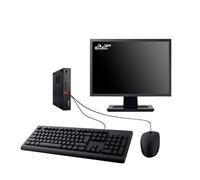 LENOVO PC M710q Tiny Pantalla de 22" Intel I7-6700T RAM 8GB SSD 240GB W11 WiFi (Reacondicionado)