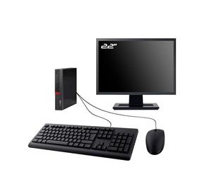 LENOVO PC M920q Tiny 22" Pantalla Intel I7-8700T RAM 32GB SSD 2TW11 WiFi (renovado)