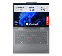 Lenovo - Portátil convertible de 14 pulgadas ThinkPad X1 2 en 1 Gen 9, ordenador portátil Windows 11 Pro, Intel Core Ultra 7 155U, RAM 16 GB LPDDR5X, SSD 1TB, portátil con pantalla táctil WUXGA IPS