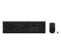 Lenovo Professional Wireless Rechargeable Keyboard and Mouse Combo AI - Spanish