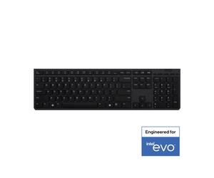 Lenovo Professional Wireless Rechargeable Keyboard US English