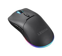 Lenovo Ratón Gaming Legion M220 Wireless (5000 dpi, 7 Botones, RGB 2 Zonas, Ambidiestro, Conectividad 2,4 GHz, Bluetooth y Cable, 20 Millones de Clicks, Sensor Óptico, Windows 10-11) Color Negro