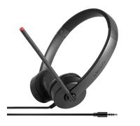 Lenovo - Stereo Analog Auriculares Alámbrico Diadema Oficina/Centro de llamadas Negro