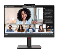 Lenovo Monitor ThinkVision T24mv-30 FHD USB-C de 23,8 micrófono, cámara web - 63D7UAT3EU