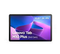 Lenovo Tab M10 Plus (3rd Gen) - Tablet de 10.61" 2K (MediaTek Helio G80, 4GB de RAM, 64GB ampliables hasta 1 TB, 4 Altavoces, WiFi + Bluetooth, Android 12) - Gris Oscuro