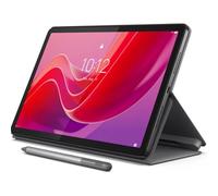 Lenovo Tab M11, pantalla de 11 pulgadas, MediaTek Helio G88 Octa-Core, 4 GB de RAM, 128 GB SSD, 1920 x 1200 px, sensor de luz ambiental, batería de 10 horas, viene con funda tipo folio, gris luna