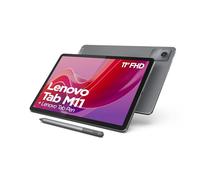 Lenovo Tab M11 - Tablet de 11" 1920 x 1200 px (MediaTek Helio G88, 8GB RAM, 128GB Ampliables hasta 1 TB, 4 Altavoces, WiFi, Bluetooth, Android 13) - Color Gris Luna - Incluye Tab Pen