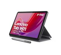 Lenovo Tab M11 - Tablet de 11" (MediaTek Helio G88, 8GB RAM, 128GB Ampliables hasta 1 TB, 4 Altavoces, WiFi, Bluetooth, Android 13) Gris Luna - Incluye Funda y Tab Pen