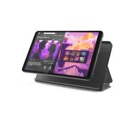 Lenovo Tab One - Tableta Ligera - hasta 12.5 Horas de transmisión en Youtube - Pantalla HD de 8.7 Pulgadas - Memoria de 4 GB - Almacenamiento de 64 GB - MediaTek Helio G85 - Incluye Funda Tipo Libro