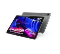 Lenovo Tab - Tablet 10.1" WUXGA (MediaTek Helio G85, 4 GB RAM, 128 GB, 60 Hz, 2 Altavoces, Wi-Fi 5, Bluetooth 5.3, Android 14) Luna Grey - Incluye Case Transparente con Soporte Incorporado