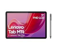 Lenovo Tablet Android Tab M11 | 11 Pulgadas Full HD, 1200p, 128 GB, lápiz Lenovo Tab, WiFi, 4 GB de RAM, Gris Luna, diseñada para Entretenimiento portátil