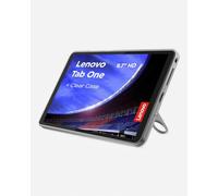 Lenovo Tablet Android Tab One | Pantalla HD de 8.7 Pulgadas | MediaTek Helio G85 | 4 GB de RAM | 64 GB | Wi-Fi 5 | Funda Transparente