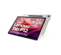 Lenovo Tableta Tab P12, Pantalla táctil 3K de 12,7 Pulgadas, MediaTek Dimensity 7050, 8 GB de RAM, SSD de 128 GB, Android 13, Oat, Incluye Tab Pen Plus