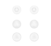 Lenovo Tapas para Joystick (6 Piezas, 3 Estilos - Cóncavas, Esféricas, Cilíndricas, Material Silicona) Compatibles con Legion Go 2 y Legion Go S - Color Blanco Glaciar