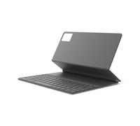 Lenovo Teclado Folio para Idea Tab Plus, Funda magnética para Teclado para Tablet con conexión Pogo Pin y Soporte para bolígrafo Integrado, Funda Delgada y Ligera de Piel sintética, Color Gris Luna