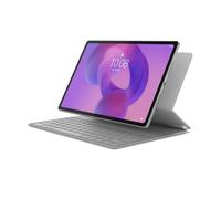 Lenovo Teclado Folio Tablet Idea Tab Plus (Conexión Instantánea Pogo-Pin, Ajuste Magnético, Poliuretano + Policarbonato) - Color Gris Nube