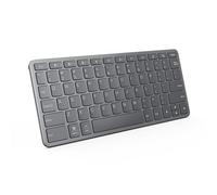 Lenovo Teclado Inalámbrico Multidispositivo (Android, Windows, iPadOS - Bluetooth, USB-C, 12 Teclas de Función) QWERTY Español - Color Gris Luna