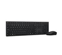 Lenovo Teclado y mouse profesionales inalámbricos recargables - Inglés de EE. UU