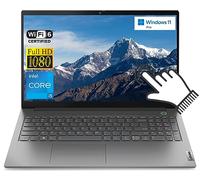 Lenovo ThinkBook 15 G4 Business Laptop, pantalla táctil FHD de 15.6 pulgadas, Intel Core i5-1235U de 10 núcleos, 24 GB de RAM, SSD NVMe de 1 TB, WiFi 6, KYB retroiluminado, huella dactilar