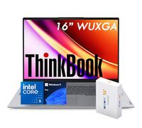 Lenovo ThinkBook 16 Business Laptop, 40.6 cm FHD+, Intel 13th 8-core i5-13420H hasta 4.6GHz (Beats i7-1355U), 32GB DDR5 RAM, 2TB PCIe SSD, Thunderbolt 4, Wi-Fi 6E, RJ-45, Windows 11 Pro, WOWPC USB